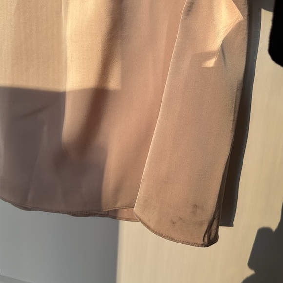 Azazie Keyhole Halter Stretch Satin Sheath Dress - Picture 7 of 14